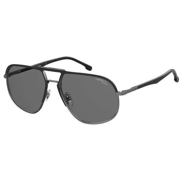 GRAY POLARIZED LENSES WITH MATTE BLACK RUTHENIUM FRAME
