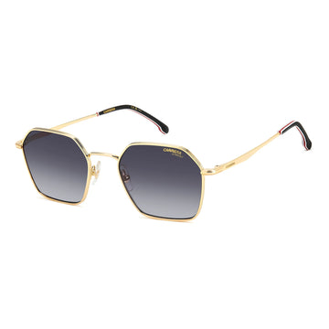 GRAY GRADIENT LENSES WITH GOLD FRAME