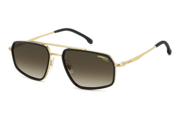 BROWN GRADIENT LENSES WITH GOLD FRAM