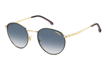 BLUE GRADIENT LENSES WITH BLACK GOLD FRAME