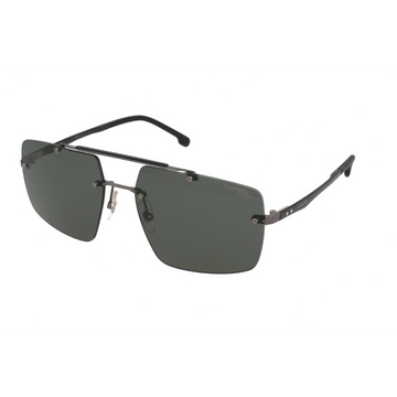 SOLID GREEN LENSES WITH GUNMETAL FRAME