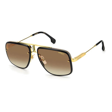BROWN GRADIENT LENSES WITH BLACK GOLD FRAME