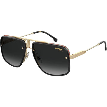 GRAY GRADIENT LENSES WITH BLACK GOLD FRAME