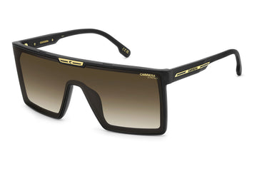 BROWN GRADIENT LENSES WITH MATTE BLACK FRAME