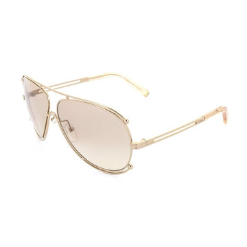 LIGHT PINK LENSES WITH LIGHT GOLD FRAME
