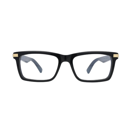 Cartier CT0420O Rectangle Eyeglasses in Clear Black, front view