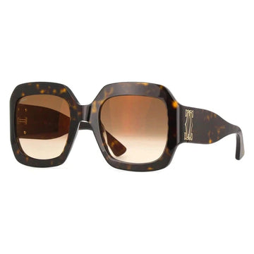 BROWN GRADIENT LENSES WITH HAVANA FRAME