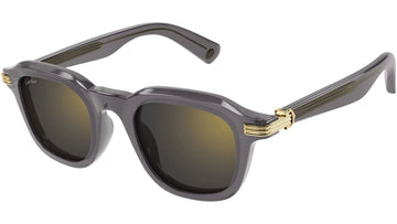 SOLID GRAY LENSES WITH GRAY TRANSPARENT FRAME