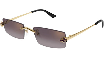 DARK MAUVE AND LIGHT GRAY WITH A GOLDEN FLASH WITH GOLD FRAME