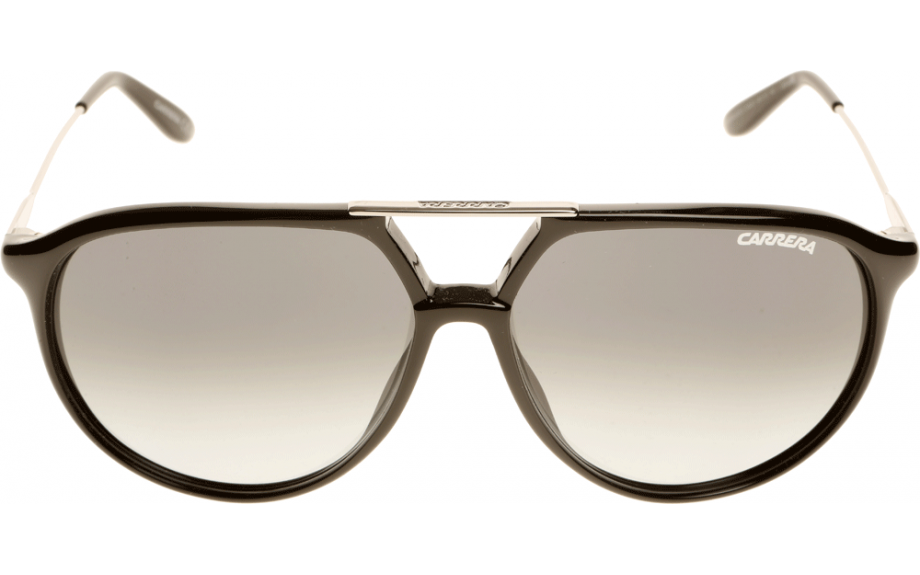 Carrera CARRERA 85/S Pilot Sunglasses in Graduated Grey Lenses With Black Frame, angle view