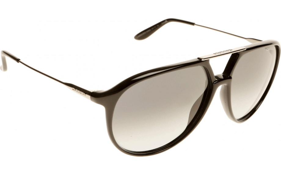 Carrera CARRERA 85/S Pilot Sunglasses in Graduated Grey Lenses With Black Frame, front view