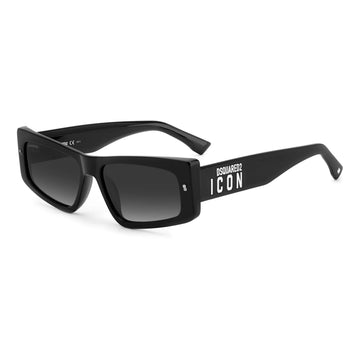 GRAY GRADIENT LENSES WITH BLACK FRAME