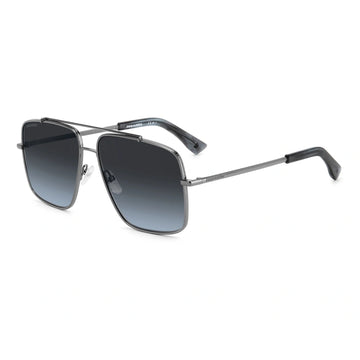 GRAY GRADIENT LENSES WITH GUNMETAL FRAME