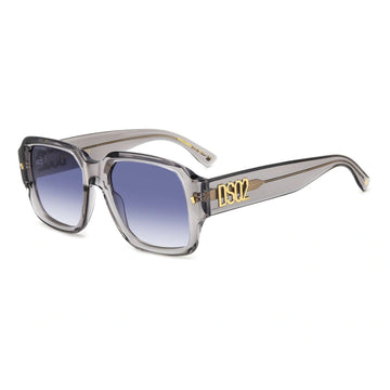 BLUE GRADIENT LENSES WITH TRANSPARENT FRAME