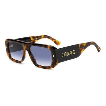 BLUE SHEDED LENSES WITH HAVANA FRAME