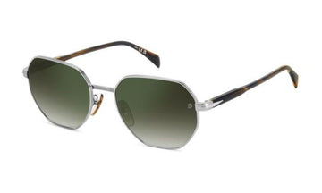 GREEN GRADIENT LENSES WITH SILVER FRAME