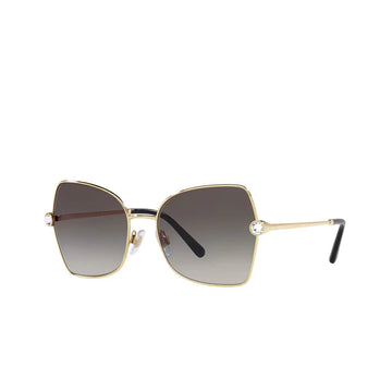 GRAY GRADIENT LENSES WITH GOLD FRAME