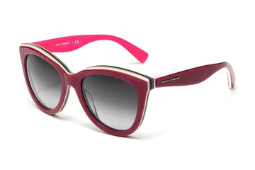 GRAY GRADIENT LENSES WITH PINK FRAME