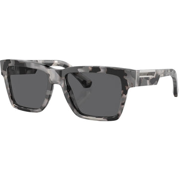 SOLID GRAY LENSES WITH GRAY HAVANA FRAME