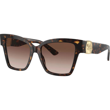 BROWN GRADIENT LENSES WITH HAVANA FRAME