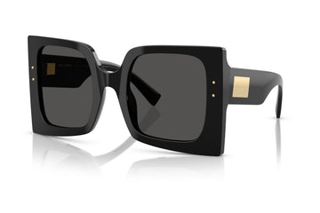 SOLID GRAY LENSES WITH BLACK GOLD FRAME
