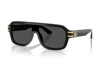 SOLID GRAY LENSES WITH BLACK FRAME