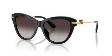 GRAY GRADIENT LENSES WITH BLACK FRAME