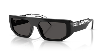 SOLID GRAY LENSES WITH SHINY BLACK FRAME