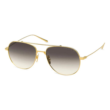GRAY GRADIENT LENSES WITH YELLOW GOLD FRAME