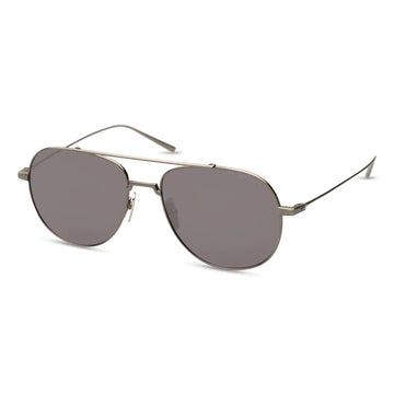 SOLID GRAY LENSES WITH GUNMETAL FRAME