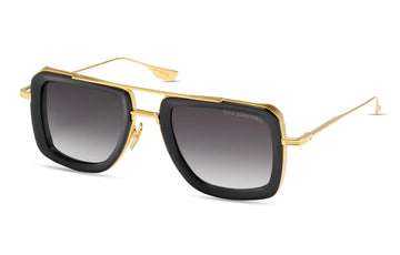 GRAY GRADIENT LENSES WITH YELLOW GOLD FRAME