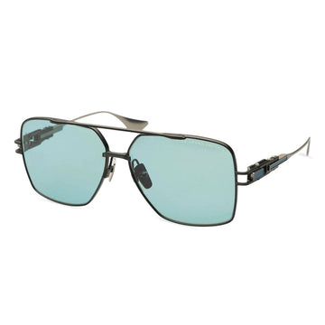 AQUA GREEN LENSES WITH BLACK MATTE FRAME