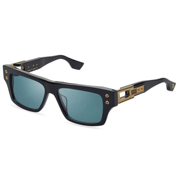 AQUA GREEN LENSES WITH BLACK FRAME
