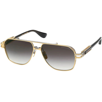 GRAY GRADIENT LENSES WITH YELLOW GOLD FRAME