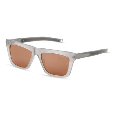 BROWN POLARIZED LENSES WITH GRAY SLIVER FRAME