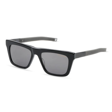 SOLID GRAY POLARIZED LENSES WITH BLACK FRAME