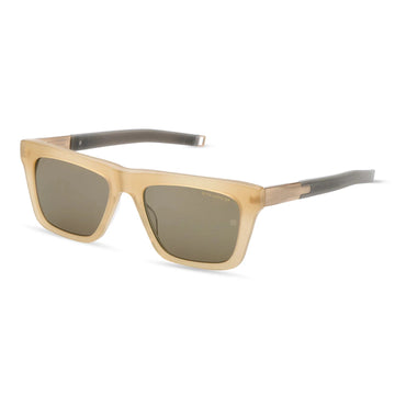 GREEN LENSES WITH SAND STORM BRUSHED GOLD SAND FRAME