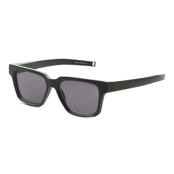 SOLID GRAY POLARIZED LENSES WITH MATTE BLACK FRAME