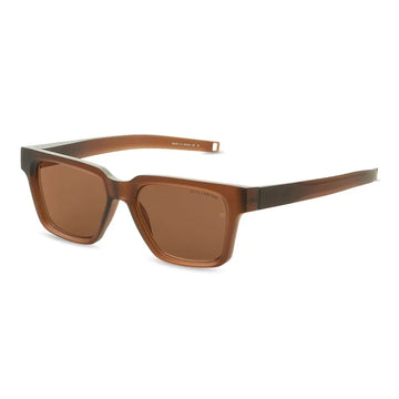 SOLID BROWN POLARIZED LENSES WITH COPPERHEAD BROWN FRAME
