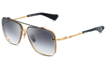 GRAY GRADIENT LENSES WITH GOLD FRAME