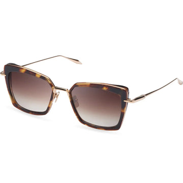 BROWN GRADIENT LENSES WITH TORTOISE HAZE & GOLD FRAME