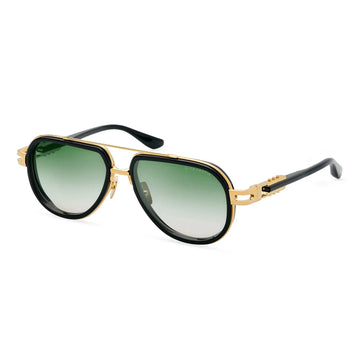 LUNAR FOREST GRADIENT LENSES WITH YELLOW GOLD BKACK FRAME