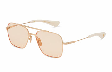 LIGHT APRICOT LENSES WITH GOLD FRAME
