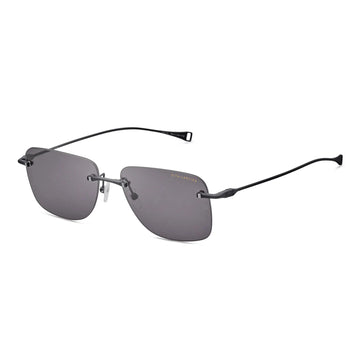 SOLID GRAY POLARIZED LENSES WITH MATTE BLACK FRAME
