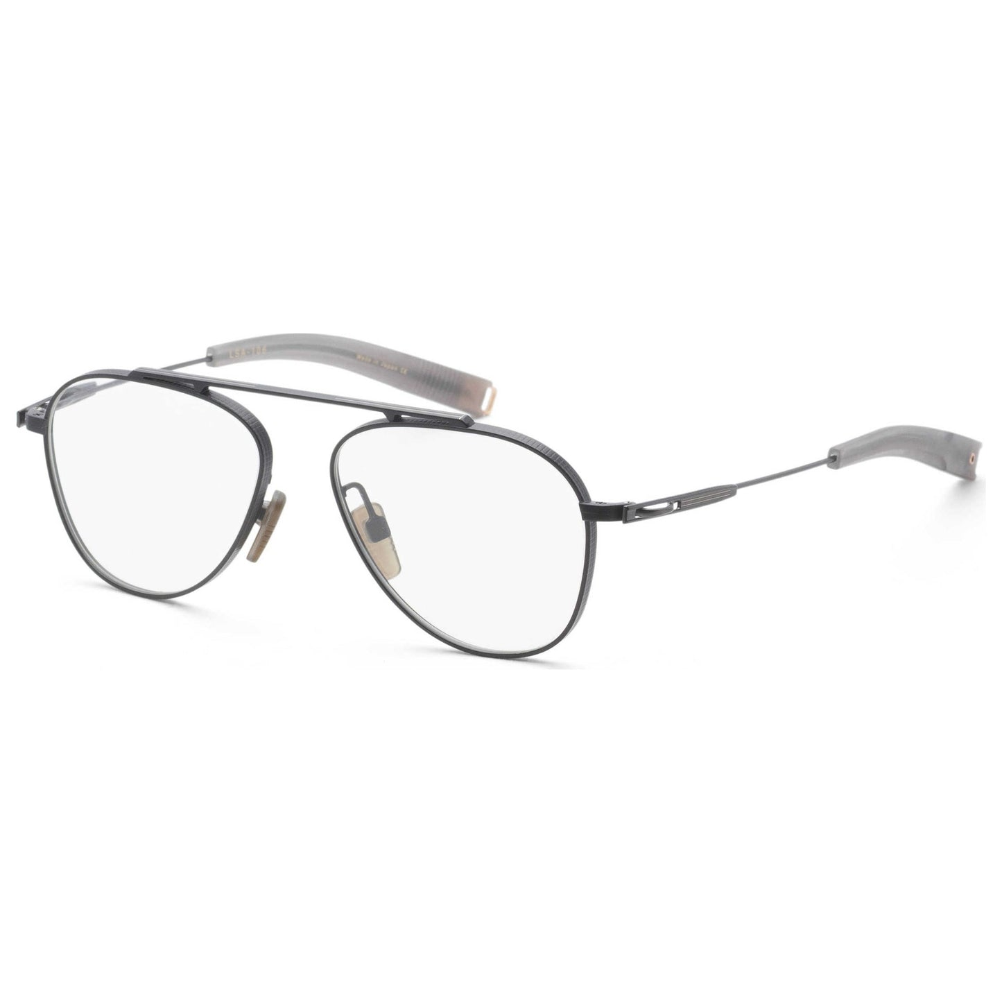 DITA DLX106 Aviator Eyeglasses in Matte Black, front view