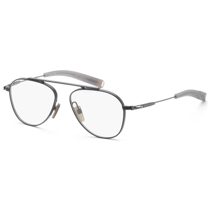 DITA DLX106 Aviator Eyeglasses in Matte Black, front view