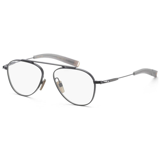 DITA DLX106 Aviator Eyeglasses in Matte Black, front view