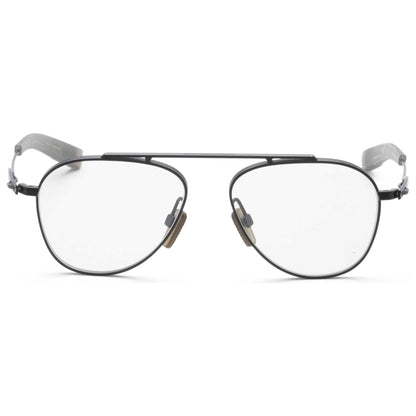 DITA DLX106 Aviator Eyeglasses in Matte Black, angle view