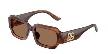 SOLID BROWN LENSES WITH BROWN FRAME