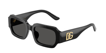 SOLID GRAY LENSES WITH BLACK FRAME